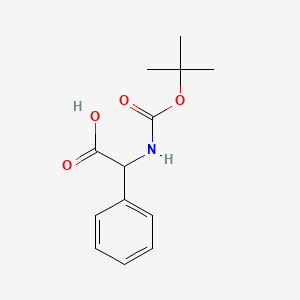 tert-Butoxycarbonylamino-phenyl-acetic acid