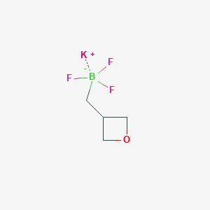 Potassium;trifluoro(oxetan-3-ylmethyl)boranuide