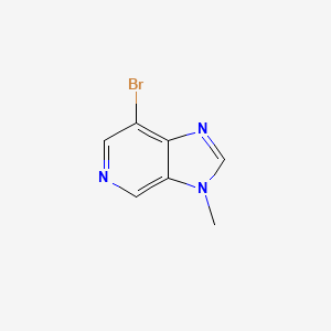 molecular formula C7H6BrN3 B2609485 7-Bromo-3-methyl-3H-imidazo[4,5-c]pyridine CAS No. 1784125-40-1