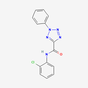 N-(2-chlorophenyl)-2-phenyl-2H-tetrazole-5-carboxamide