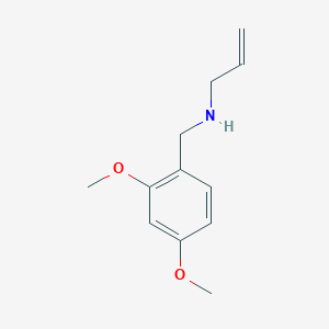 molecular formula C12H17NO2 B2609507 N-(2,4-Dimethoxybenzyl)prop-2-EN-1-amine CAS No. 798542-73-1