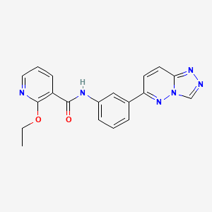 N-(3-([1,2,4]triazolo[4,3-b]pyridazin-6-yl)phenyl)-2-ethoxynicotinamide