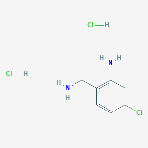 2-(Aminomethyl)-5-chloroaniline;dihydrochloride