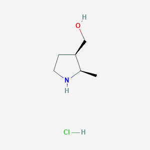 Cis-(2-methylpyrrolidin-3-yl)methanol hydrochloride