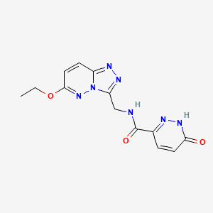 N-((6-ethoxy-[1,2,4]triazolo[4,3-b]pyridazin-3-yl)methyl)-6-oxo-1,6-dihydropyridazine-3-carboxamide