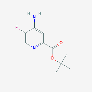 Tert-butyl 4-amino-5-fluoropyridine-2-carboxylate