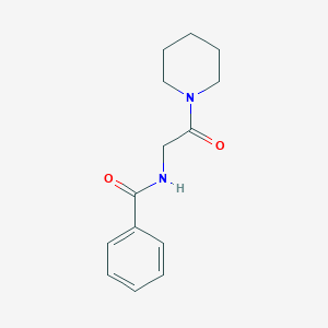 N-(2-oxo-2-piperidin-1-ylethyl)benzamide