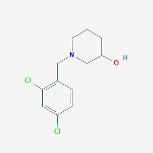 molecular formula C12H15Cl2NO B2609804 1-(2,4-Dichlorobenzyl)piperidin-3-ol CAS No. 414882-81-8