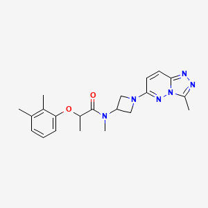 2-(2,3-dimethylphenoxy)-N-methyl-N-(1-(3-methyl-[1,2,4]triazolo[4,3-b]pyridazin-6-yl)azetidin-3-yl)propanamide