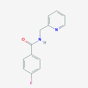 4-fluoro-N-(pyridin-2-ylmethyl)benzamide