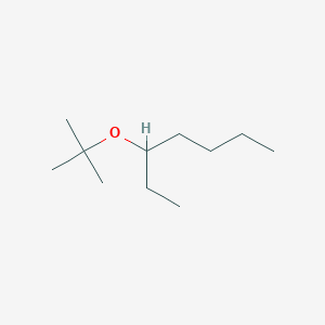 molecular formula C11H24O B2609880 3-叔丁氧基-庚烷 CAS No. 71945-54-5