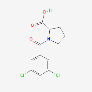 1-(3,5-Dichlorobenzoyl)pyrrolidine-2-carboxylic acid