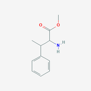 molecular formula C11H15NO2 B2610019 Methyl 2-amino-3-phenylbutanoate CAS No. 186432-13-3