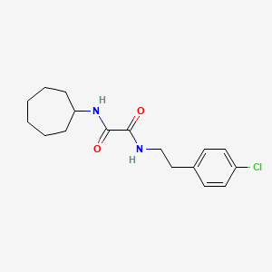 N1-(4-chlorophenethyl)-N2-cycloheptyloxalamide
