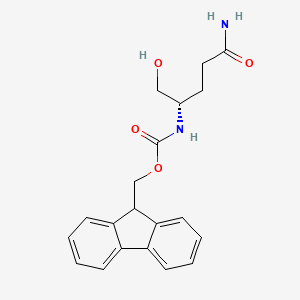 molecular formula C20H22N2O4 B2610060 Fmoc-L-谷氨酰胺 CAS No. 260450-77-9