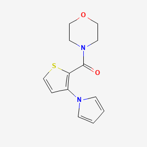 morpholino[3-(1H-pyrrol-1-yl)-2-thienyl]methanone