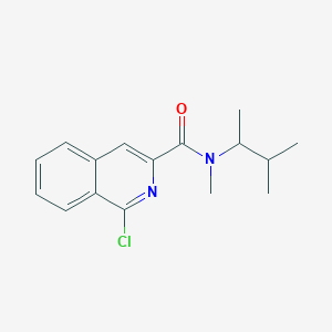 1-chloro-N-methyl-N-(3-methylbutan-2-yl)isoquinoline-3-carboxamide