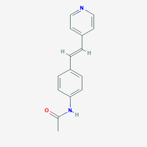 4-[4-(Acetylamino)styryl]pyridine