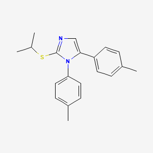 2-(isopropylthio)-1,5-di-p-tolyl-1H-imidazole