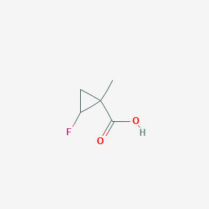 2-Fluoro-1-methylcyclopropane-1-carboxylic acid