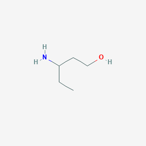 molecular formula C5H13NO B2610376 3-Aminopentan-1-ol CAS No. 89282-69-9