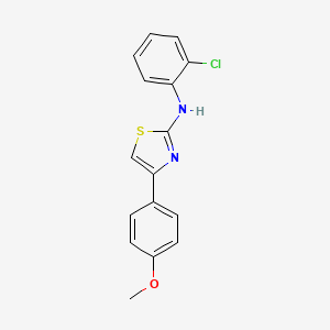 N-(2-chlorophenyl)-4-(4-methoxyphenyl)-1,3-thiazol-2-amine