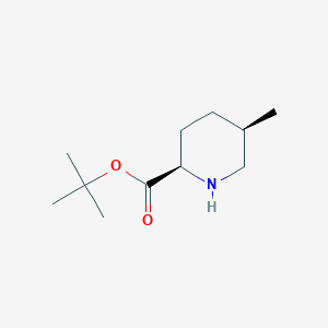 tert-butyl (2R,5R)-5-methylpiperidine-2-carboxylate