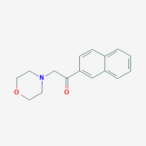 2-(4-morpholinyl)-1-(2-naphthyl)ethanone