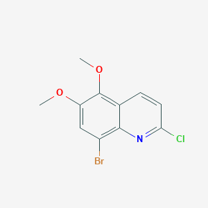 8-Bromo-2-chloro-5,6-dimethoxyquinoline