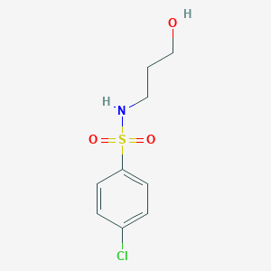 4-chloro-N-(3-hydroxypropyl)benzenesulfonamide