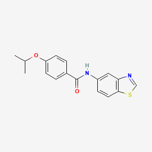 N-(benzo[d]thiazol-5-yl)-4-isopropoxybenzamide