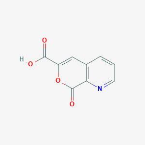 8-Oxo-8H-pyrano[3,4-b]pyridine-6-carboxylic acid