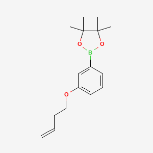 2-(3-But-3-enoxyphenyl)-4,4,5,5-tetramethyl-1,3,2-dioxaborolane