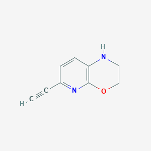 6-Ethynyl-2,3-dihydro-1H-pyrido[2,3-b][1,4]oxazine
