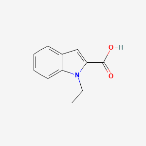 molecular formula C11H11NO2 B2610675 1-ethyl-1H-indole-2-carboxylic acid CAS No. 28737-29-3
