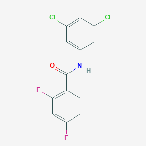 N-(3,5-dichlorophenyl)-2,4-difluorobenzamide