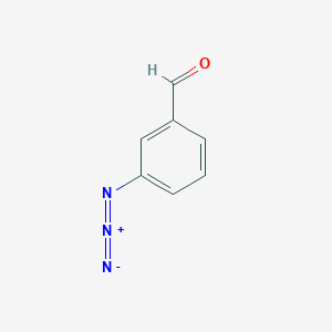 molecular formula C7H5N3O B2610746 3-叠氮基苯甲醛 CAS No. 42460-46-8