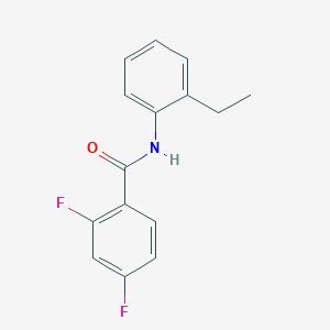 N-(2-ethylphenyl)-2,4-difluorobenzamide