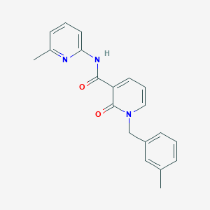 1-(3-methylbenzyl)-N-(6-methylpyridin-2-yl)-2-oxo-1,2-dihydropyridine-3-carboxamide