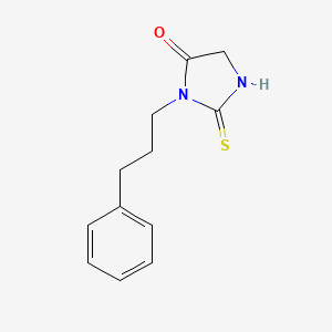 3-(3-Phenylpropyl)-2-thioxoimidazolidin-4-one