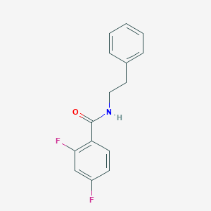 2,4-difluoro-N-(2-phenylethyl)benzamide