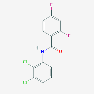 molecular formula C13H7Cl2F2NO B261084 N-(2,3-dichlorophenyl)-2,4-difluorobenzamide 