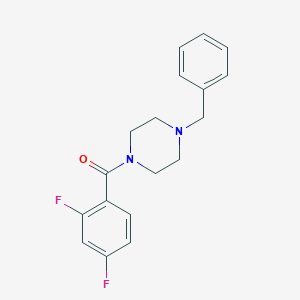 1-Benzyl-4-(2,4-difluorobenzoyl)piperazine