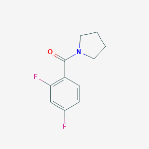 1-(2,4-difluorobenzoyl)pyrrolidine