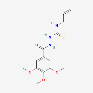 N-allyl-2-(3,4,5-trimethoxybenzoyl)-1-hydrazinecarbothioamide