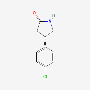 (S)-4-(4-Chlorophenyl)pyrrolidin-2-one