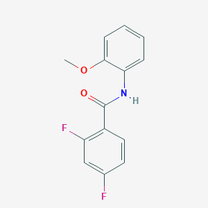 2,4-difluoro-N-(2-methoxyphenyl)benzamide