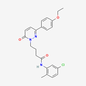 N-(5-chloro-2-methylphenyl)-4-(3-(4-ethoxyphenyl)-6-oxopyridazin-1(6H)-yl)butanamide