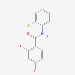 N-(2-bromophenyl)-2,4-difluorobenzamide