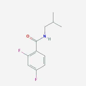 2,4-difluoro-N-(2-methylpropyl)benzamide